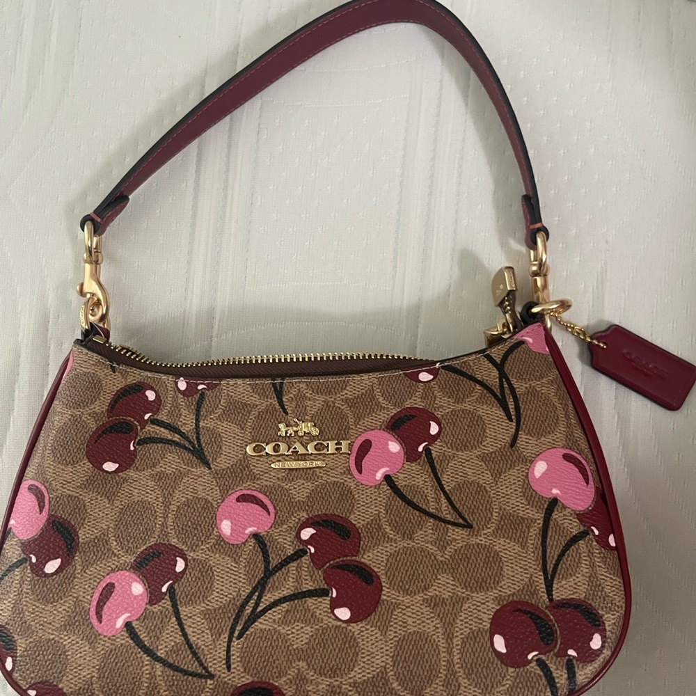 Coach Cherry Teri Shoulder Bag